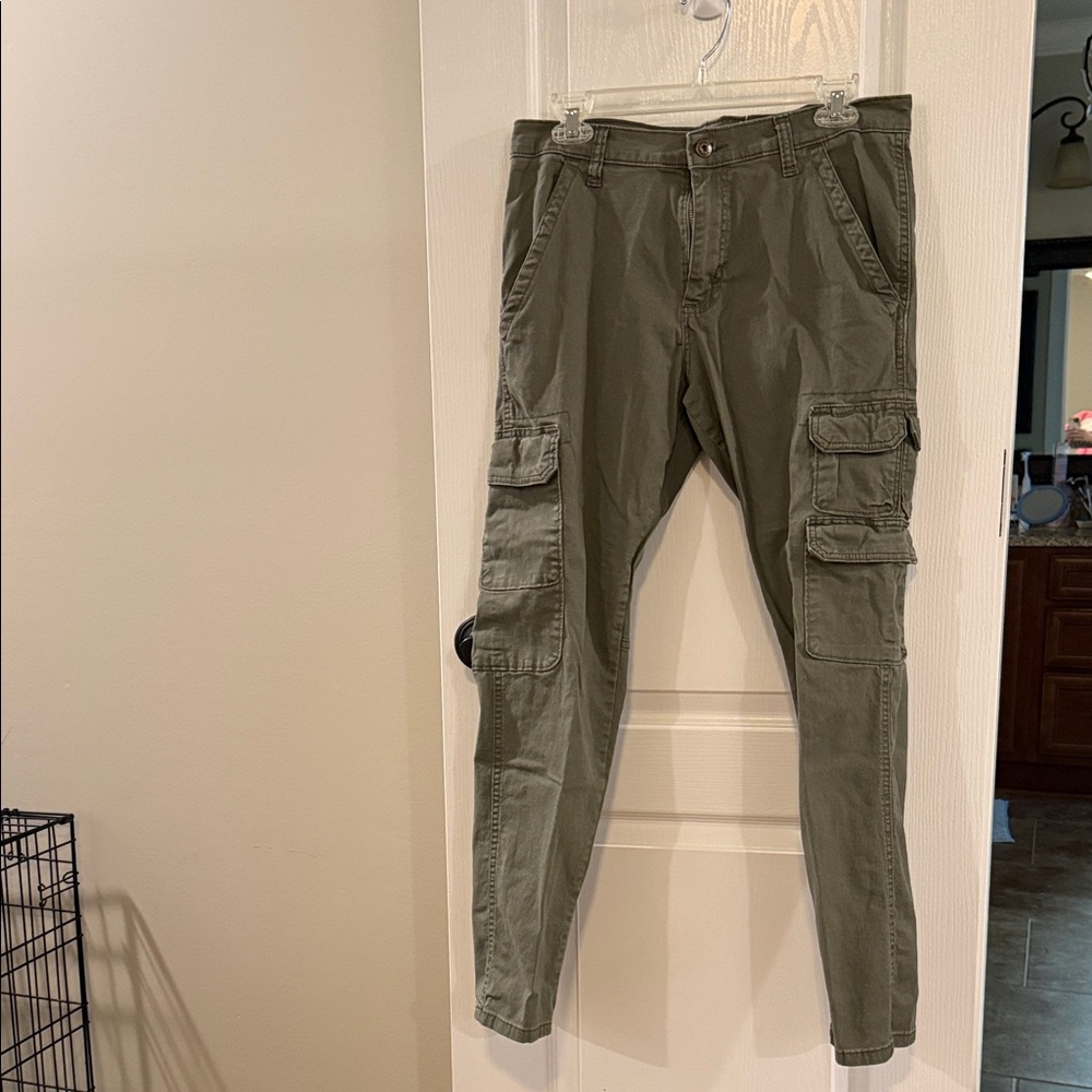 Wrangler Men's Green Cargo Pants